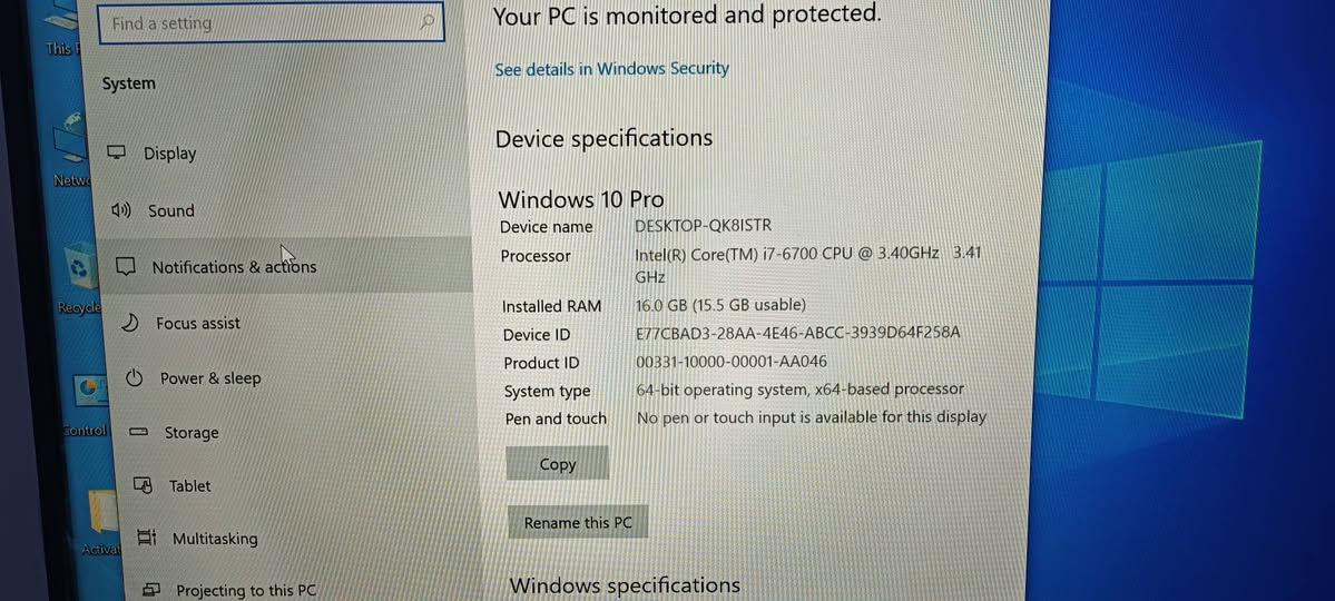 كومبو شد لفقير 
core i7 6700
ram 8×2 16g ddr4 
m.b esoinc b250 DDR4 
PSU HP 300W 
ssd 128g 
hdd 500g 
ethernet pcie 
intel cooler 

كل هاي بسعر 190 الف او بيه مجال بسيط للشراي 
يعني نقصك بس كيس او كارت او تونس


**إذا كنت صاحب هذا الإعلان وتريد حذفه لأي سبب، رجاءا أرسل رسالة إلى الدعم الفني**