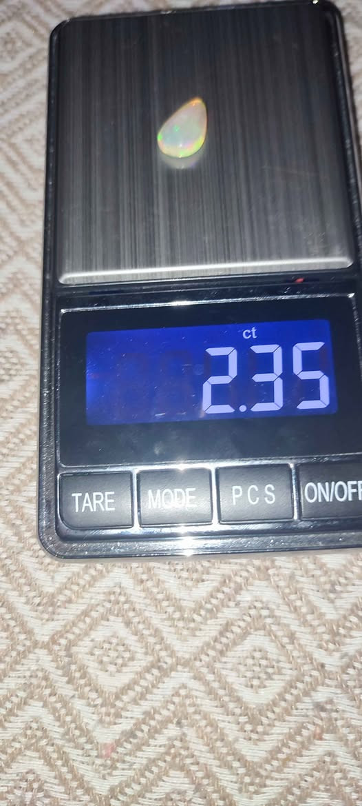 اوبال اثيوبي فول فول فول فاير 
الوزن 2.35 قيراط
القياس 12.7يعني سانتيم وربع تقريبا
السعر 20قفل توصيل جميع المحافظات 5 بدون عمله لطفا الفلوجة, الأنبار


**إذا كنت صاحب هذا الإعلان وتريد حذفه لأي سبب، رجاءا أرسل رسالة إلى الدعم الفني**