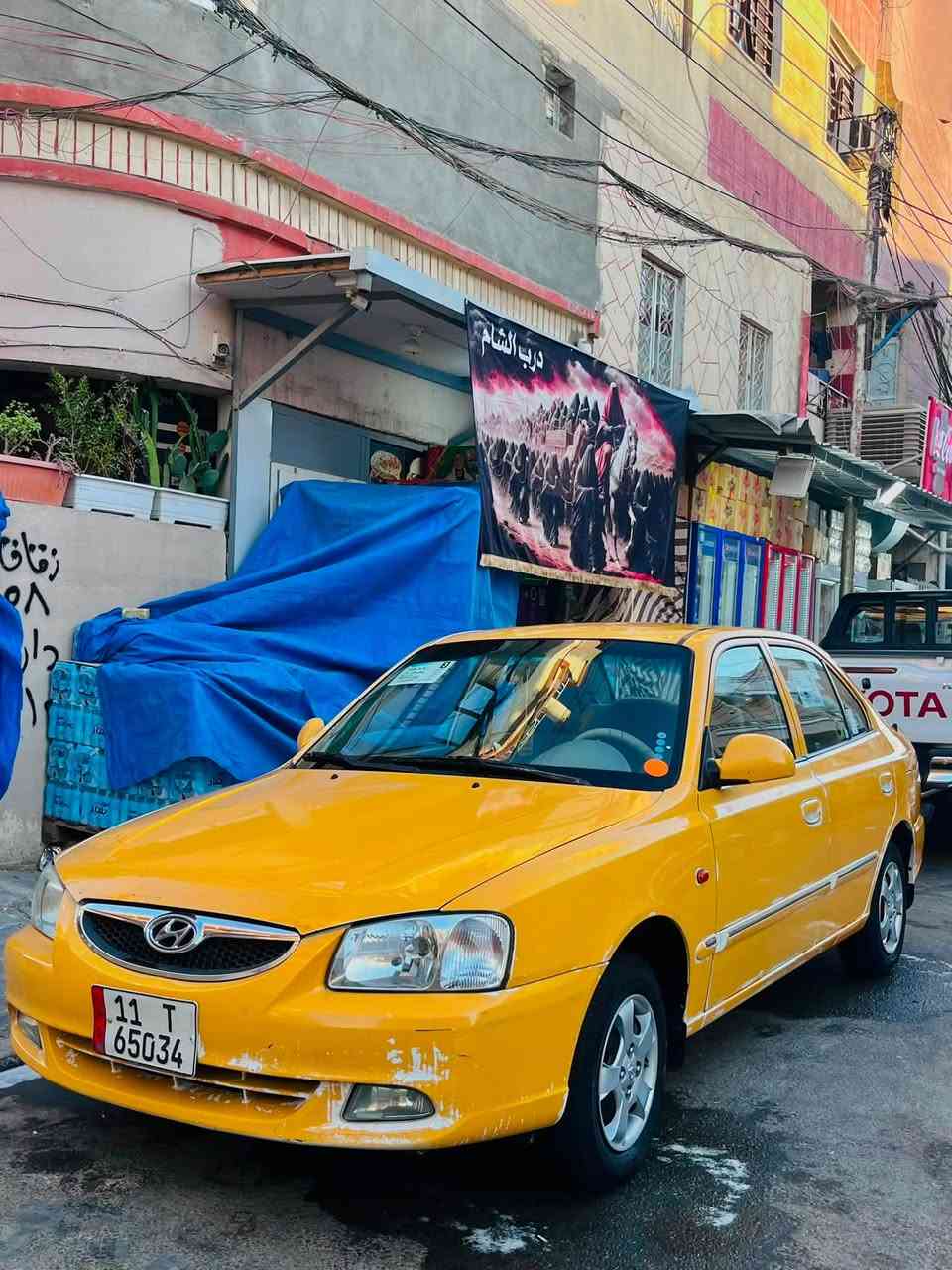 سلام عليكم هونداي فيرنه للبيع ٢٠١٤ مامعيوده سياره جديده ونضيفه فقط طخه بالجاملغ الخلفي الأيسر السعر ٨٠وبيهة مجال مكاني بغداد حي القاهره ***********
