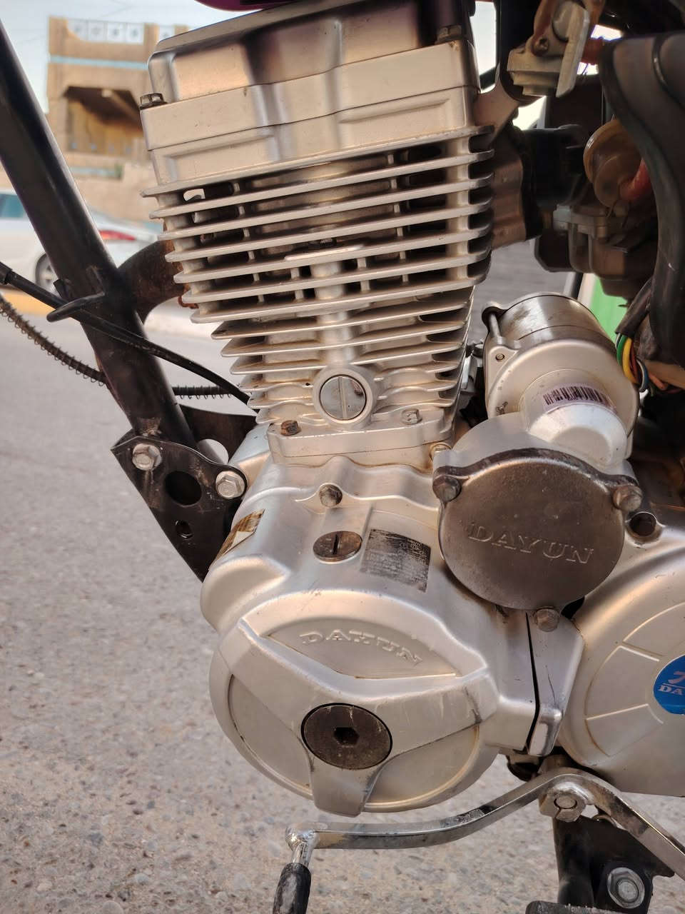 للبيع دراجة دايوان عضم موديل 23 أوراق استنساخ محرك ما مفتوح الدراجة نضيفة مكفولة من كلشي مكاني كربلاء القادسية السعر 750 وبيهة مجال رقم ***********
