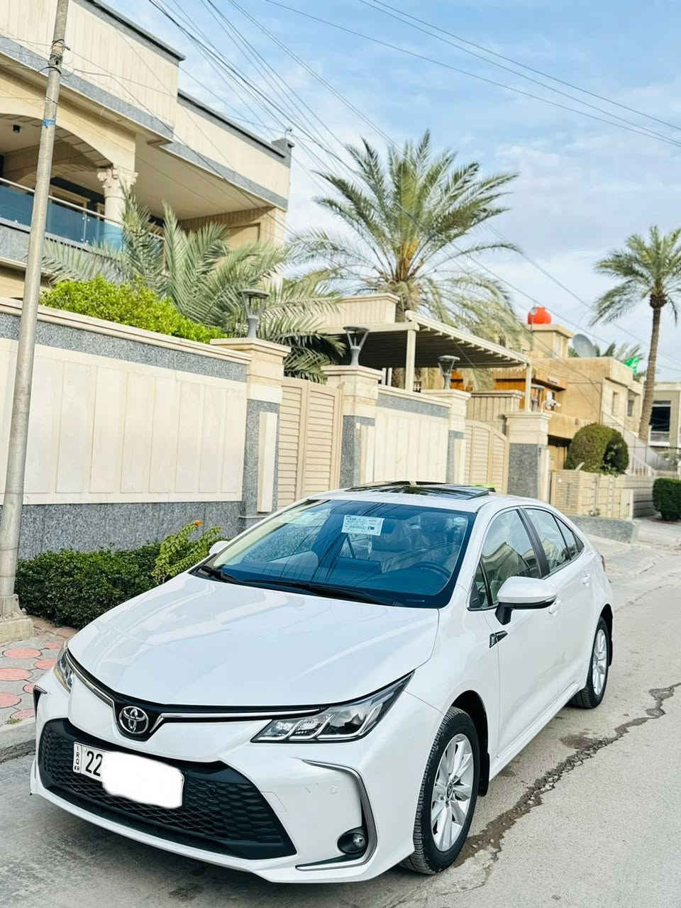 السلام عليكم
كورلا ياباني 2024  بانزين خليجي وكاله ساز بالضمان( ماشيه 20 الف )
كفاله من كلشي ماعدا ملاحضه بسيطه بعدها بحاله الزيرو   

السعر/177$
هاتف/***********

مواصفات فول معروفه 
———————————————————
بصمة تشغيل
بصمه ابواب
فتحة سقف سلايد
شاشة جبيره 
شاحن وايرلس 
نضام ايكو+سبورت
كشنات كهرباء
تحكمات ستيرن جهاين
كامره خلفيه
حساسات خلفيه +اماميه
مانع انزلاق 
تحديد مسار
ارضيات وعداتها وبصمتين بعدهن على الزيرو
