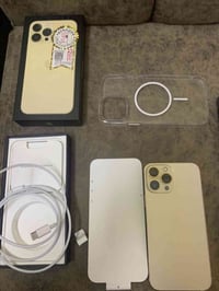 آيفون ١٣ برو ماكس • جديد • ذهبي