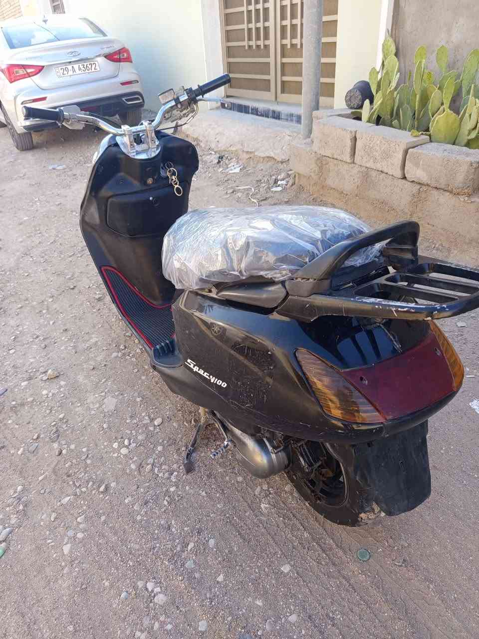 سبيسي ياباني دراجة جاهزة مكينه لا تنقيص ولا دخن مكاني كوت. السعر 300 وبيهة مجال بسيط ***********
