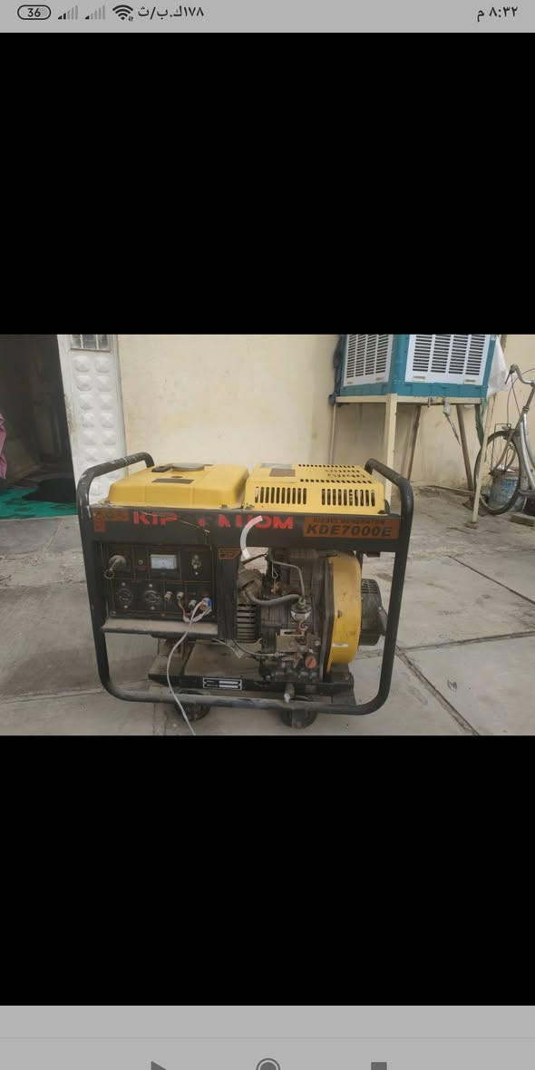 السلام عليكم مولده كاز 5كيفي 20امبير جديده للبيع 
*********** بابل
