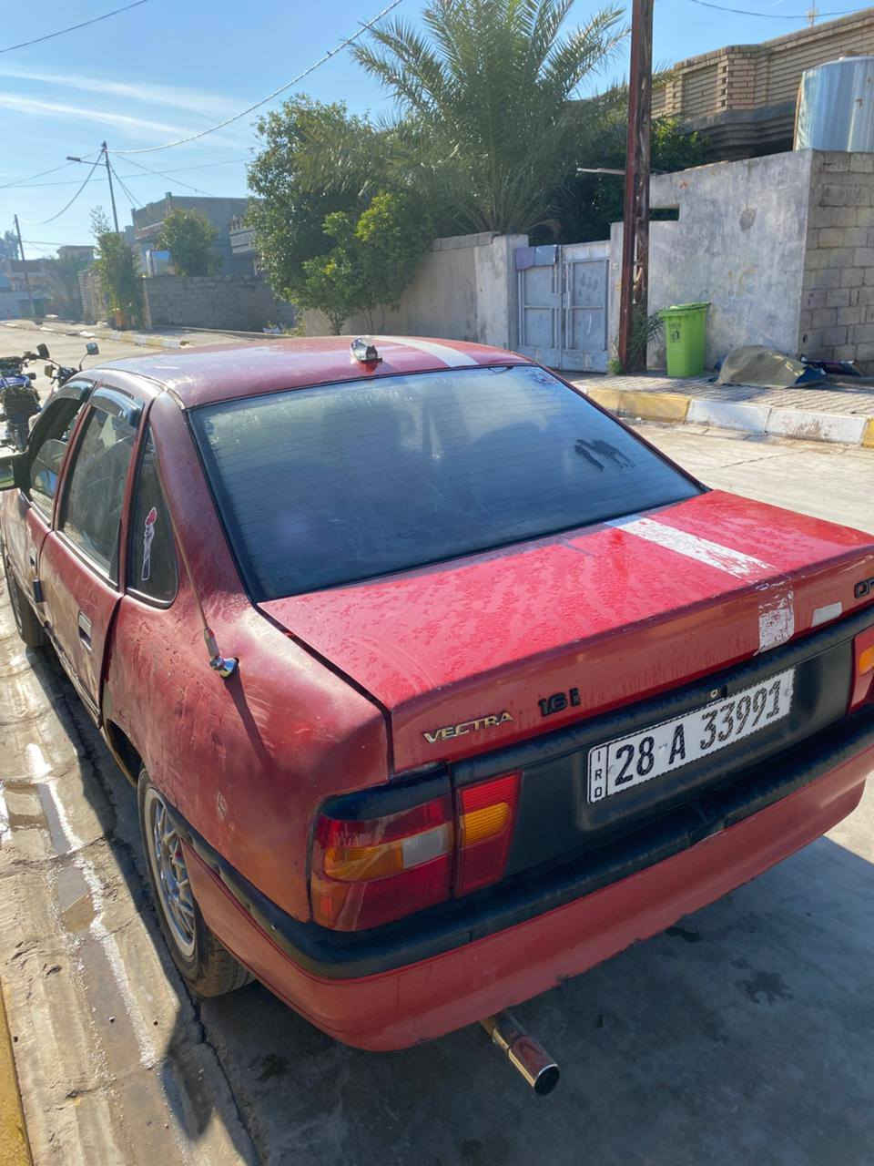 السلام وعليكم اوبل فكترا موديل 89 كير ومحرك بشرط سنويه جديده بسمي
المكان ديالى ناحيه السعديه 
السعر 28 وبيها مجال قليل 
الرقم ***********
