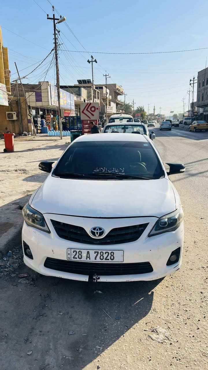 #يالله 
السلام عليكم اخوتي 
كوررلا 2008 خليجي 
محرك 1.6
السيارة بيها طخات بسيطة 
وحادث بيها خلفي الجاملغات وقبق الجنطة 
رقم نجف مميز بسمي تحويل مباشر مشروع وطني
مكان السيارة بابل 
*********** السيارة خير من الله
السعر 89🔥 وبيها مجال بسيط
