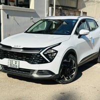 🤍 كيا سبورتج 2024 خليجي  مكفول السيارة كفالة عامة  مواصفات بصمة  كراسي...