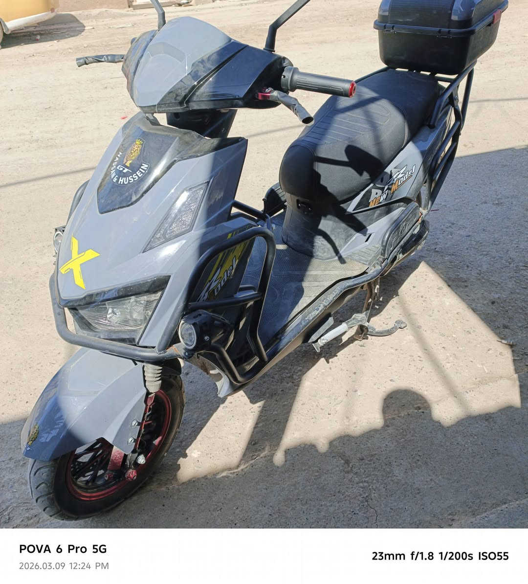 السلام عليكم دراجة سكنس 2026شهر ال 1للبيع الدراجة فول مواصفات للاخير بصمة تشغيل عن بعد لايت عالي ناصي لد بريكات دسك بريك عمبار نضام بارك نضام الرجوع للخلف رايدهة ب مليون بيها مجال ‏‪***********‬‏ مكاني الشعب حي البساتين
