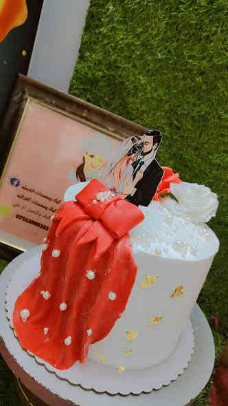 جمال ونزاكة شغلي كلشي مختلف تلكو عندي ❤️#كيك_مناسبات_زواج_أعياد_ميلاد_خطوبة🎂🍰حجز عل رقم *********** متابعين
