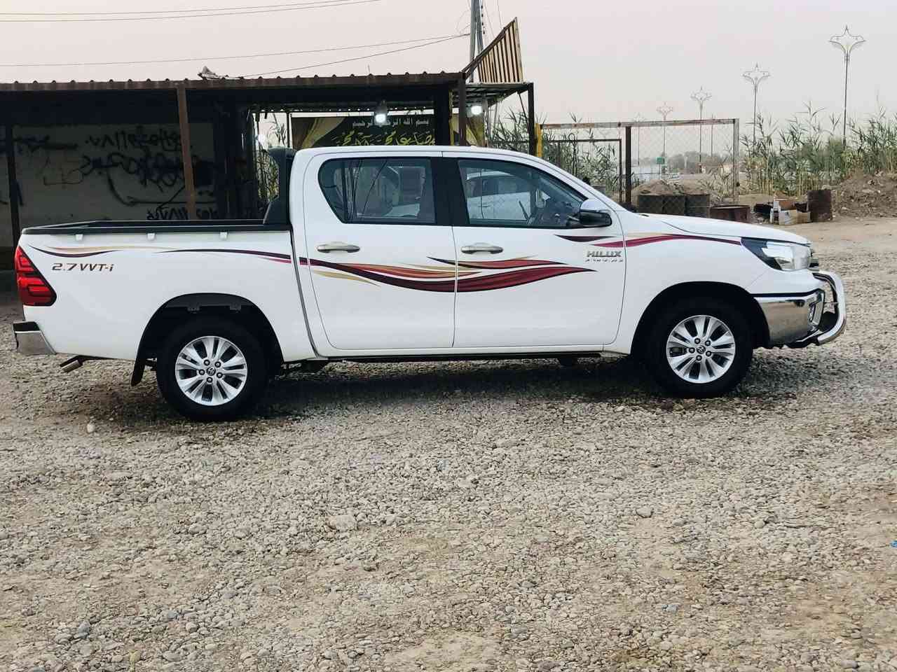 تويوتا هايلوكس كويتي الساير مكفوله كفاله عامه
📍موديل 2020 
📍سيارة نظيفة 100‎%‎ 
📍تبريد قطعتين 
📍نوع الوقود بانزين
📍حدادية جيده جداً  
📍تخم تاير جديد
📍ماشيه 103 وقابل للزياده 
📍كامره وحساس كامرة 
📍 كير اوتو 
📍تبريد ثلج
📍السياره باسمي العنوان الدوانيه/السدير
السعر اتصل وتدلل
متواجد بكل الاوقات ***********
