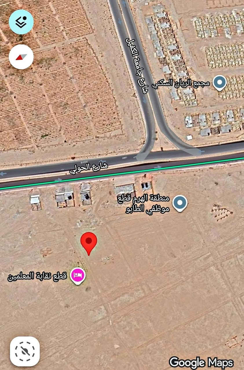 قطعة 255 متر موظفين الطابو (الهرم) شارع 12 قريبة للحولي الرئيسي خلف المكاتب وقريبة على شارع جامعة الكفيل 
واجهة 12 متر والنزال 21 متر وربع 
السعر 63 مليون مع المجال ، واتساب ***********
