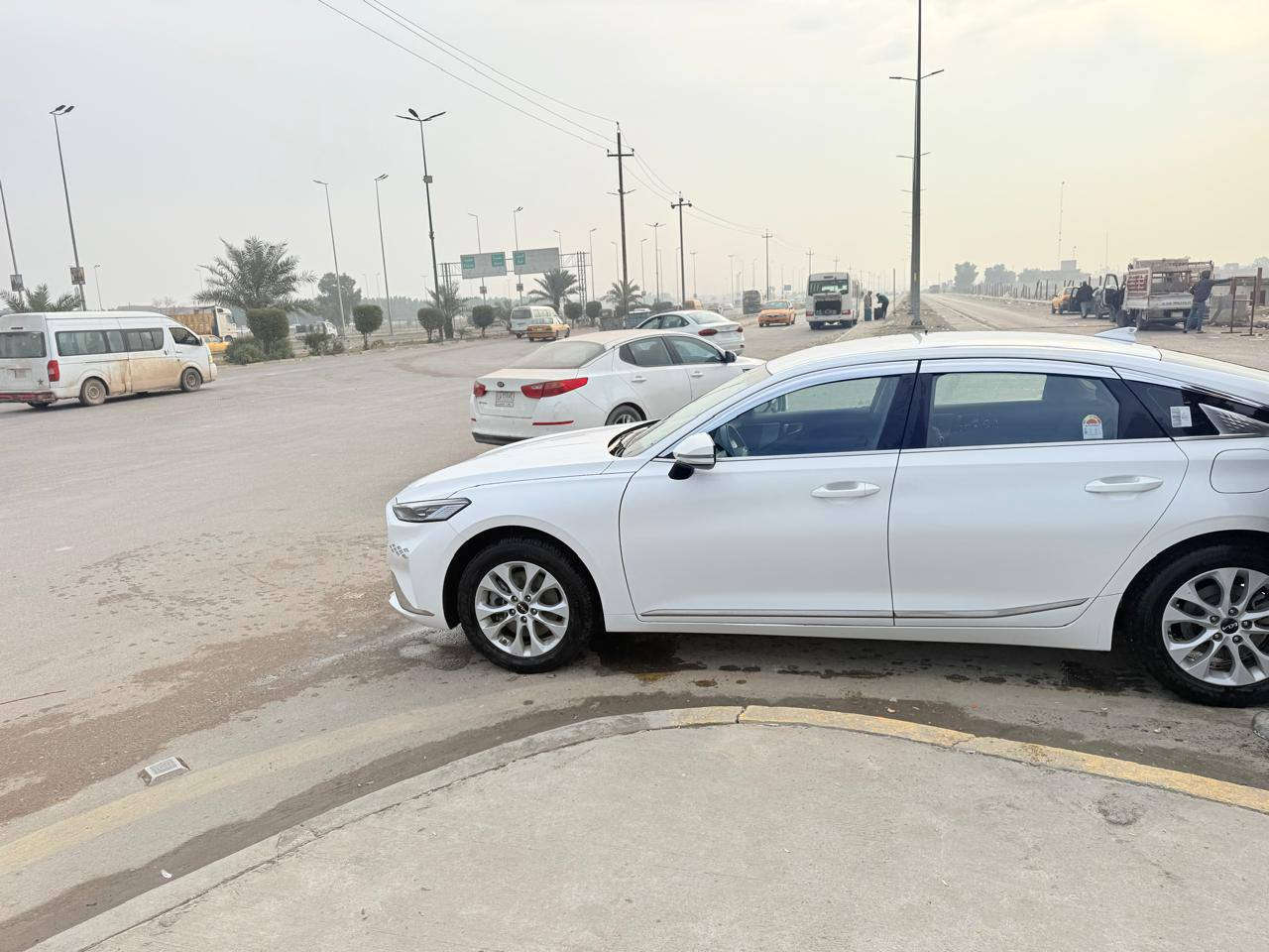 السلام عليكم البيع مستحجل كي8موديل24كفاله عامه من كلشي مكينه 6سلندر غاز بلادي خط واحد رقم بغداد نكليزي تحويل. ثاني يوم كشنات سود سياره سويج ماشي10الف فقط.  مكاني ناصريه.  الشراي ينتصل بيه خير. وتلل. سياره احله من الصوره رقم الهاتف ***********
