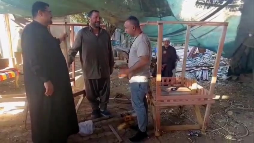 🟡 ماجد النجار الخفاجي ابو كاظم لعمل جميع الهوادج والشداد والكاروك والسهام والنبال لجميع المواكب والهيئات وجميع المحافظات🟡 

🔴 الموقع النجف_الكوفه_ شارع السكه سوق التجار معمل نجارة ماجد الخفاجي ابو كاظم اي استفسار الاتصال على الرقم او المراسله واتس اب *********** ونتشرف بالجميع  وحياكم الله من كل المحافظات 🔴
