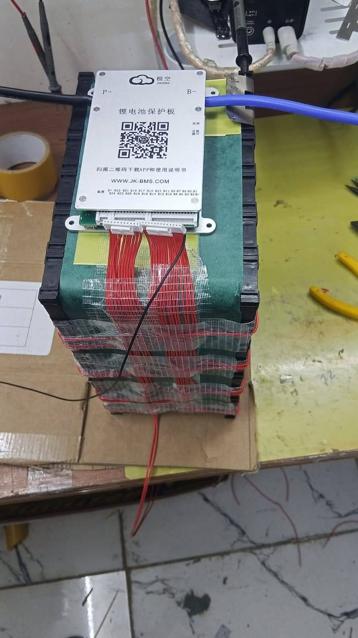 السلام عليكم من رخصت ادمن محترم...
توفر جميع انواع قطع غيار ليثيوم 
اصابع ليثيوم 32140   15A
بكجات جميع الحجام 
bmsjk جميع الاحجام
نيكل 
هولدر
شرنك 
تيب الياف
عوازل 
فيش
واير سلكوني 
حجز واتساب ‏‪***********‬‏
