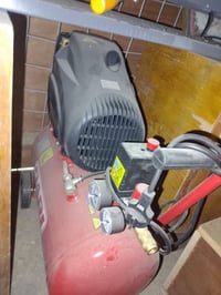 كمبريسور ١٢٥ل • مخرطة نجارة • معدات ورشة جديدة