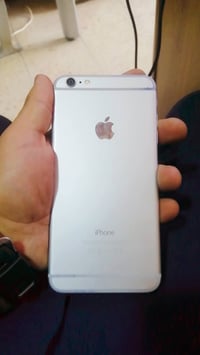 ايفون 6 بلص بطاريه 100 🔋  ذكره 16📲 جهازه نظافه 90%100 بصمه شغله سيم شغ...