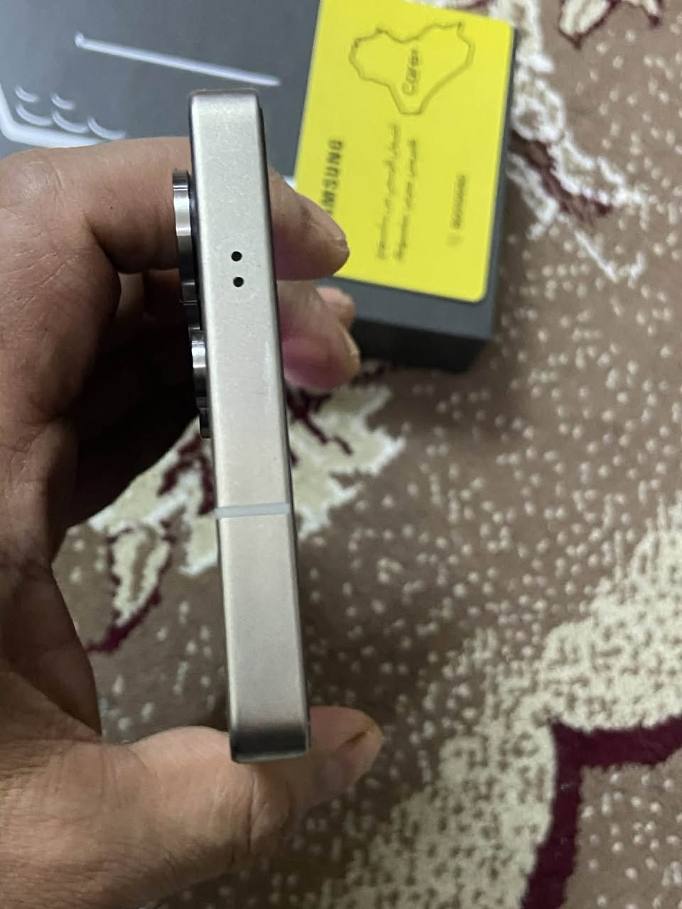 السلام عليكم

اس 25 الترا

ضمان كارت الشاشة سنة

الذاكرة 256

نظافة الجهاز 100%100

مشترين الجهاز بالقسط ((مليون 700)) وصل الجهاز موجود

مجرد مفتوح من الكارتون 

سعر الجهاز مليون 150 قفل   + لا زكة ضد الكسر وحافظه اصليه

الجهاز مكفول تجي تأخذه من البيت وضمان بيه شهر كامل

اتصال او واتساب ***********
