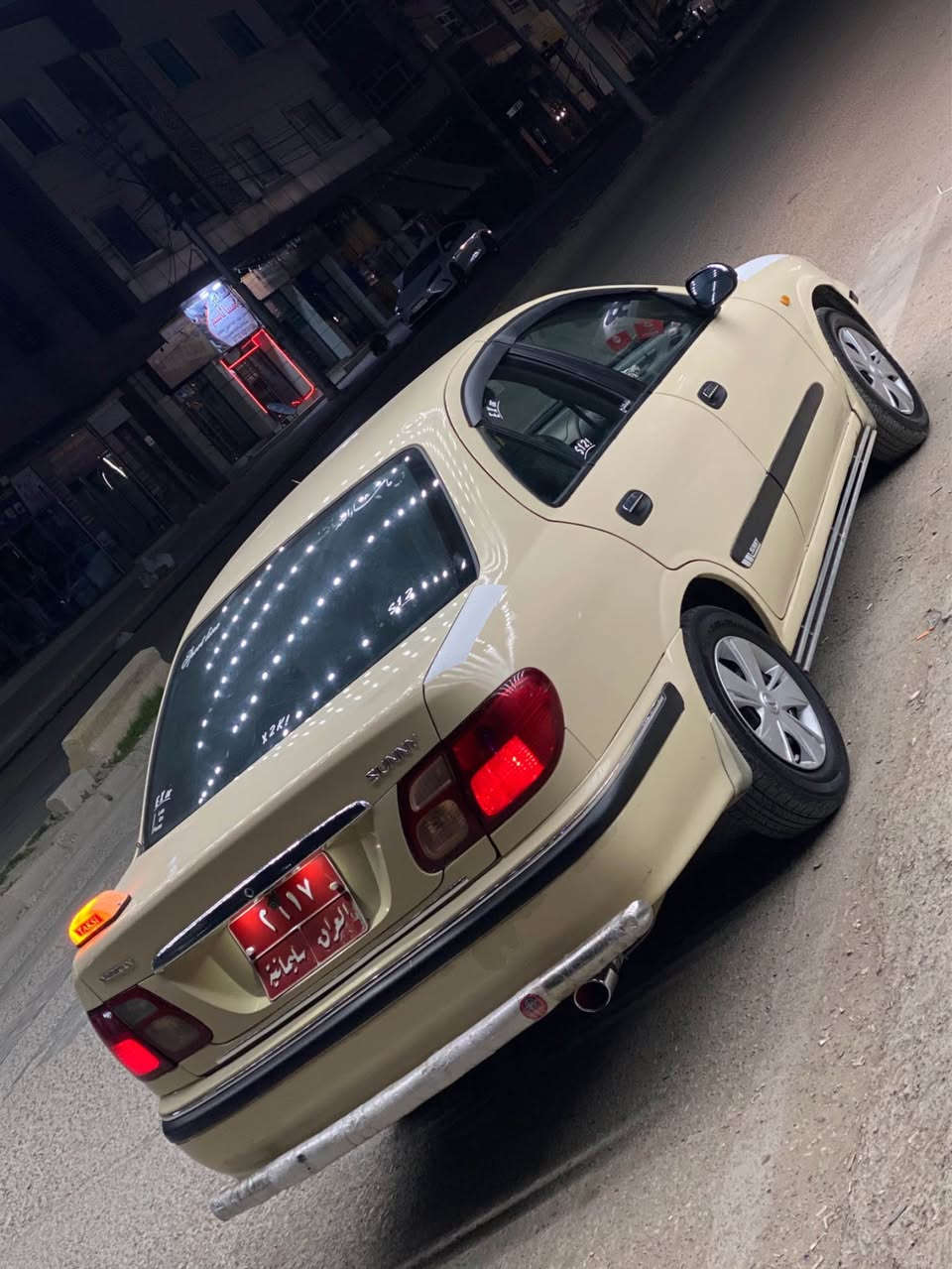 ﷽ 
نیسان سەنی تەکسی ٢٠٠١ یابانی عەصڵ
ڕەقەم عەصڵ چوار ڕەقەمی مەکینەی بیلادی 
لێدراو و دەعم و تەنانەت قرچی نییە پێش و پشتی کەپسە 
ناوی لۆک ماوەتەوە داژبڵ و سقف و بەرە دەرگای لۆکە سەنەوی تا ۲٠۲۷ تازەیە لۆگۆی بۆ کراوە بێ کێشە
کلاجی تازە چوار تایەی و سپێری تازەیە پاتری تازەیە
 کامل جوانکاری و شاشە و کامێرای بۆ دانراوە 
تەبرید سارد و گەرم بە شەرت دینارێ مەسرەفی نییە
سعری فرۆشتنی ۹۳$گەڵایە 
93$

*********** السليمانية, العراق
