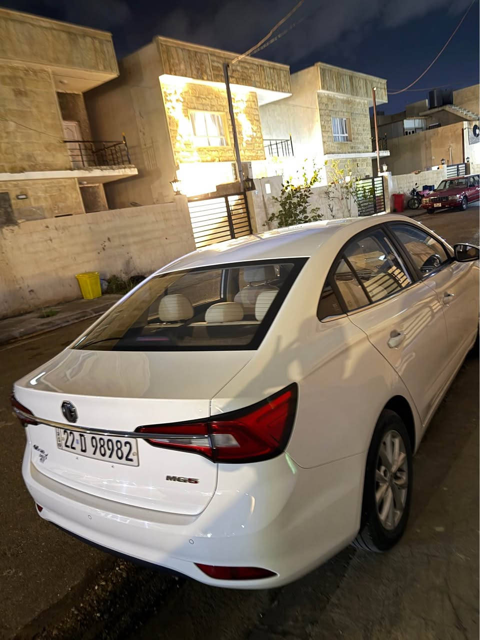 السلام عليكم
Mg5 موديل 2024 سيارة كلش نظيفة شخط مابيها فول مواصفات عليها غرامة ينزل من سعرها 
السعر 113 ومجال 
للتواصل ماسنجر او واتساب *********** تكريت, عكار
