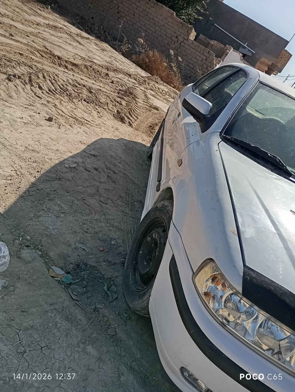 سلام عليكم سياره سمند بيضه رقم بغداد مديل 2013 سياره مكفوله من ضربه كير مكينه تخم تاير مكفول
حدايده نضيفه (السعر 25ورقه) بيها مجال حك جيه 
رقم بي واتساب ***********
مكلف مكلف بل نشر
