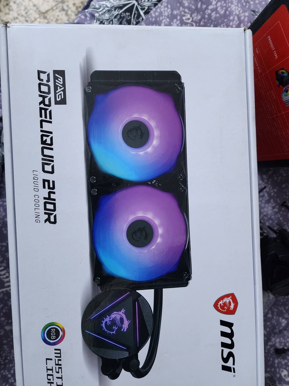 سلام عليكم قطع حاسبه للبيع فقط اسعار ثابته 

مذبورد MSI PRO 650 معوج ثنين بنات فقط بس تصلحهن و يشتغل طبيعي سعره 125 وصل الشراء موجود 

مبرد هوائي استعمال قليل كامل ملحقات25

مبرد مائي MSI جديد كامل فقط ماركب عدي بل كيس 60

هارد M.2 SAMSUNG 960 PRO نص تيره بدون كارتونه 80

بور سبلاي نضيف 550 واط 55


**إذا كنت صاحب هذا الإعلان وتريد حذفه لأي سبب، رجاءا أرسل رسالة إلى الدعم الفني**