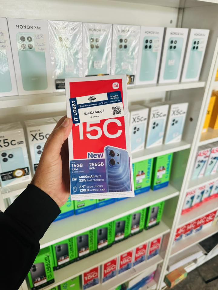 #السلام عليكم

🔴الاجهزة المتوفرة في مكتب اليقين للبيع بالتقسيط✅

#هونر 
📍هونر X9D ذاكرة 256_ رام 12
📍هونر X9C. ذاكرة 256_ رام 12
📍هونر X7D ذاكرة 256 رام 8
📍هونر X6C ذاكرة 256
📍 هونر X6C ذاكرة 128
📍هونر X5C ذاكرة 128
————————
#تكنو 
📍سبارك كو 2 ذاكرة 64
📍سبارك كو 2 ذاكرة 128 _ رام 8
📍سبارك كو 2 ذاكرة 256 _ رام 8
📍ايباد تكنو ميكا باد  ذاكرة 266_ رام 16
_____________
#انفنكس 
📍 انفنكس سمارت 10 ذاكرة 128
📍 انفنكس سمارت 10 ذاكرة 64
————————
#رديمي
📍ريدمي 15C ذاكرة 256 رام 16
_____________
#ايتل
📍ايتل P55 ذاكرة 256_ رام 24
📍ايتل A70 ذاكرة 256 _ رام 12
📍ايتل A50 ذاكرة 256 _ رام 12
📍ايتل A90 ذاكرة 256_ رام 12
————————-
#ريلمي 
📍ريلمي C71 ذاكرة 256 _ رام 24
📍ريلمي C61 ذاكرة 128_ 
📍ريلمي نوت 60X  ذاكرة 128
________________
موفرين الكم اسعار قوية للنقد والاقساط ✅
زورونا تحصلون افضل خدمة باقل تكلفة ♥️✅

_____عنوانا 👇👇👇👇_______

 الشرقاط اسديرة وسطى الفياض مجاور عيادة صالح النجم 
***********
