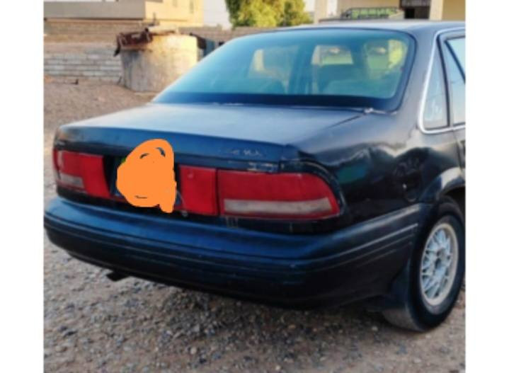 السلام عليكم. سياره دايو أبرنس موديل ٩٣ للبيع جاهزه نگره سلف كهربائيات كلها شغاله أكسل گير محرك شرط والگشر موضح بالصور ونضامها كرت مو ارفلو الشرعي بالموصل تلول ناصر تحويل و وكاله رقم فحص نينوى امخصص لها رقم سنويه خضرا اتروح اتشد رقم دولي السعر ٢٨  ورقه نقد وبيها مجال حگ الجيه ما عليها غرامات مامطلوبه شي ملاحضه ما متواجد عالفيس خابر واتدلل أرقامي للتواصل ***********   ***********
