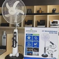 مروحة شحن • ريموت • بطارية 12 فولط