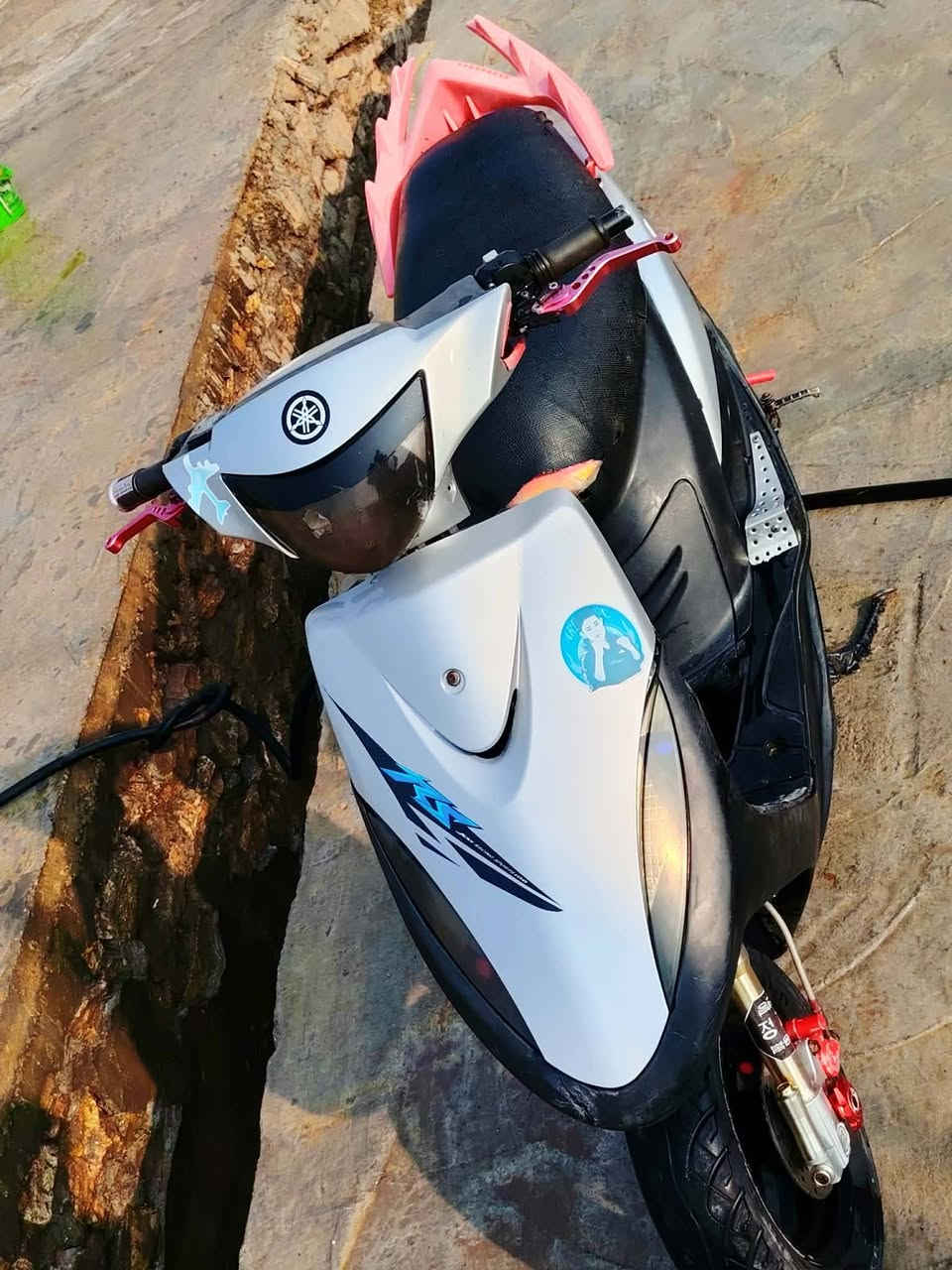 للبيع ماكس بوشه 55 صالنصه رياضي اشاير سلف هندر جاهزه الدراجه مكاني  غماس السعر 550 وبيها مجال
*********** المايعجبه السعر كلشي اكو بسوك لحد يكسر بيها
