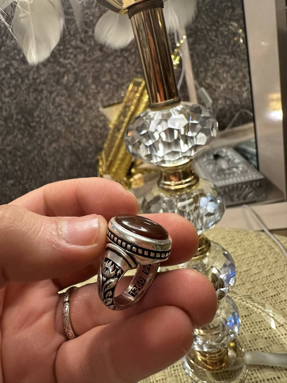 عقيق يماني كرزي صياغات عارف البحرين
قياس الخاتم 20 السعر قفل 250 
متوفر توصيل لجميع المحافظات


**إذا كنت صاحب هذا الإعلان وتريد حذفه لأي سبب، رجاءا أرسل رسالة إلى الدعم الفني**