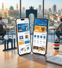 عندك فكرة تطبيق ومحتاج من ينفذها؟ 📱✨ حول مشروعك من مجرد فكرة إلى تطبيق...