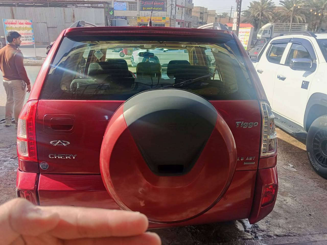 السلام عليكم للبيع تيكو ٢٠١٣ رقم بغداد انكليزي الجديد سياره ماشيه 130 سياره نضيفه كير مكينه صدر أمامي خلفي كله تمام تخم تاير جديد مكينه ١٨٠٠ كير كهرباء تبريد ثلج تدفئه كشنات  تحكم ستيرن فتحه كهرباء شاشه سياره كلش نظيفه مكان بغداد البلديات شارع المصرف السعر 53  وبيه مجال حك الجيه تحويل ثاني يوم الاتصال على الرقم  ***********
