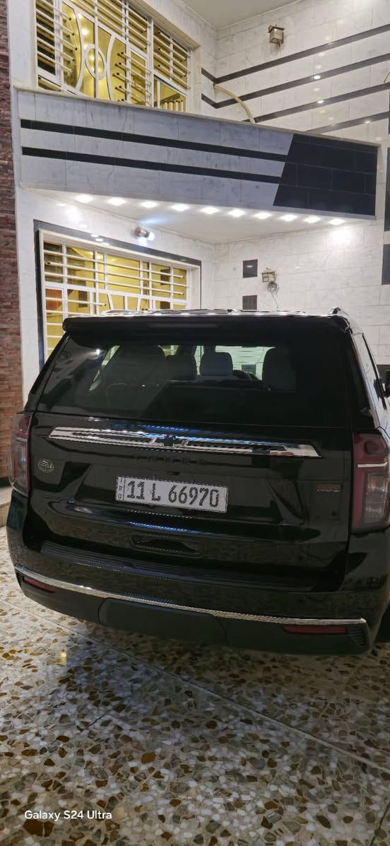 للبيع  تاهو SL – موديل 2024 🚘
🔝 وضع الوكالة |  جديدة 🔝
▪️ اللون: أسود
▪️ الموديل: 2024
▪️ الممشى: 58 كم فقط
▪️ المكينة: 5300
▪️ السيارة: بعدها لوك (كأنها صفر)
▪️ الملكية: السيارة بأسمي
▪️ العنوان: بغداد🚗 السيارة نظيفة جداً، فحص كامل.
📞 للاستفسار أو التواصل الخاص:
***********
السعر : 4 دفاتر أو 90 أو قابلة للتفاوض.
#تاهو_2024 #Tahoe #سيارات_بغداد #سيارات_للبيع #وضع_الوكالة #SL #بيع_شراء #سيارة_نظيفة
