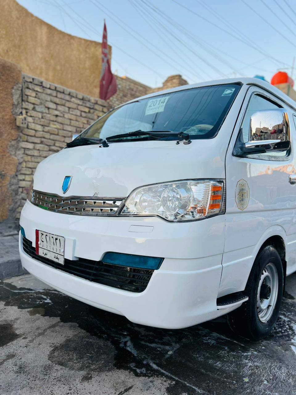 سلام عليكم جنبي 14 كير مكينه مكفولات صدر امامي خلفي جديد سنويه 27 بيها بكانات صبغ  عنوان بغداد الرقم ***********
