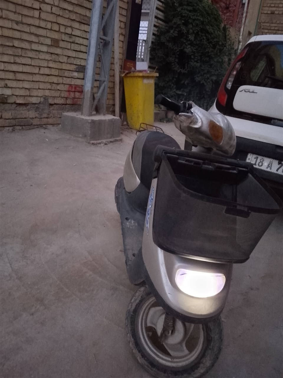 دراجه منغولي نضيفه جدا كهربائيات شغاله
بيها صوت بلكير تصليحها يكلف 40 الف 
سعر 150 الف 
مكاني كربلاء


**إذا كنت صاحب هذا الإعلان وتريد حذفه لأي سبب، رجاءا أرسل رسالة إلى الدعم الفني**