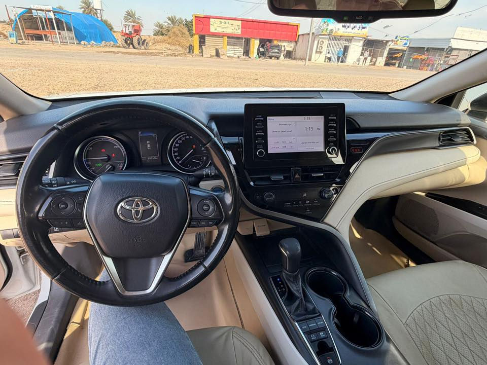 ‎‏﷽
***********
‎   ما تلكه بهيج سعر 230$ و بيهه مجال
‎ سيارة  كلـش  جديدة لوك فقط شخوط بسيطه جداً بالدعاميه الاماميه✔️
‎كلين تايتل
‎بدون صبغ
‎بدون تبديل
‎بدون ارباك
‎بدون دواخل
‎ تويوتا كامري موديل 2023 خليجي نظافة السيارة 100%   

‎ كلش  جديدة ونظيفة  وحلوة  بشرط مكفولة من كير و محرك و كهربائيات حجم المحرك : 2.5L ( 4,سلندر ) هايبرد
‎السيارة رقم بغداد
‎المواصفات
‎داخل اسود
‎كشن جلد
‎‏‎شاشة كبير لمس
‎كـــامـــيرا 
‎اوتو ستارات : 𝐀𝐔𝐓𝐎 𝐒𝐓𝐀𝐑𝐃
‎اوتو ستوب : 𝐀𝐔𝐓𝐎 𝐒𝐓𝐎𝐏
‎رادار امامي (تحديد مسار)
‎‏‎رادار جانبي (نقاط عمياء)
‎‏‎رادار خلفي (التحذير من الاصطدام) 
‎نظام : 𝐄𝐂𝐎
‎نظام : 𝐍𝐎𝐑𝐌𝐀𝐋
‎نظام : 𝐒𝐏𝐎𝐑𝐓
‎نظام : 𝐒𝐍𝐎𝐖 𝐎𝐍/𝐎𝐅𝐅
‎نظام : 𝐌𝐔𝐃 & 𝐒𝐀𝐍𝐃
‎نظام : 𝐑𝐎𝐂𝐊 & 𝐃𝐈𝐑𝐓
‎‏‎تحكمات استيرن 
‎‏‎كشنات كهربائي
‎‏‎لايتات ليد وعدسة زينون بلادي
‎‏‎ويل كولد بيلادي
‎وبعد هواية مواصفات
