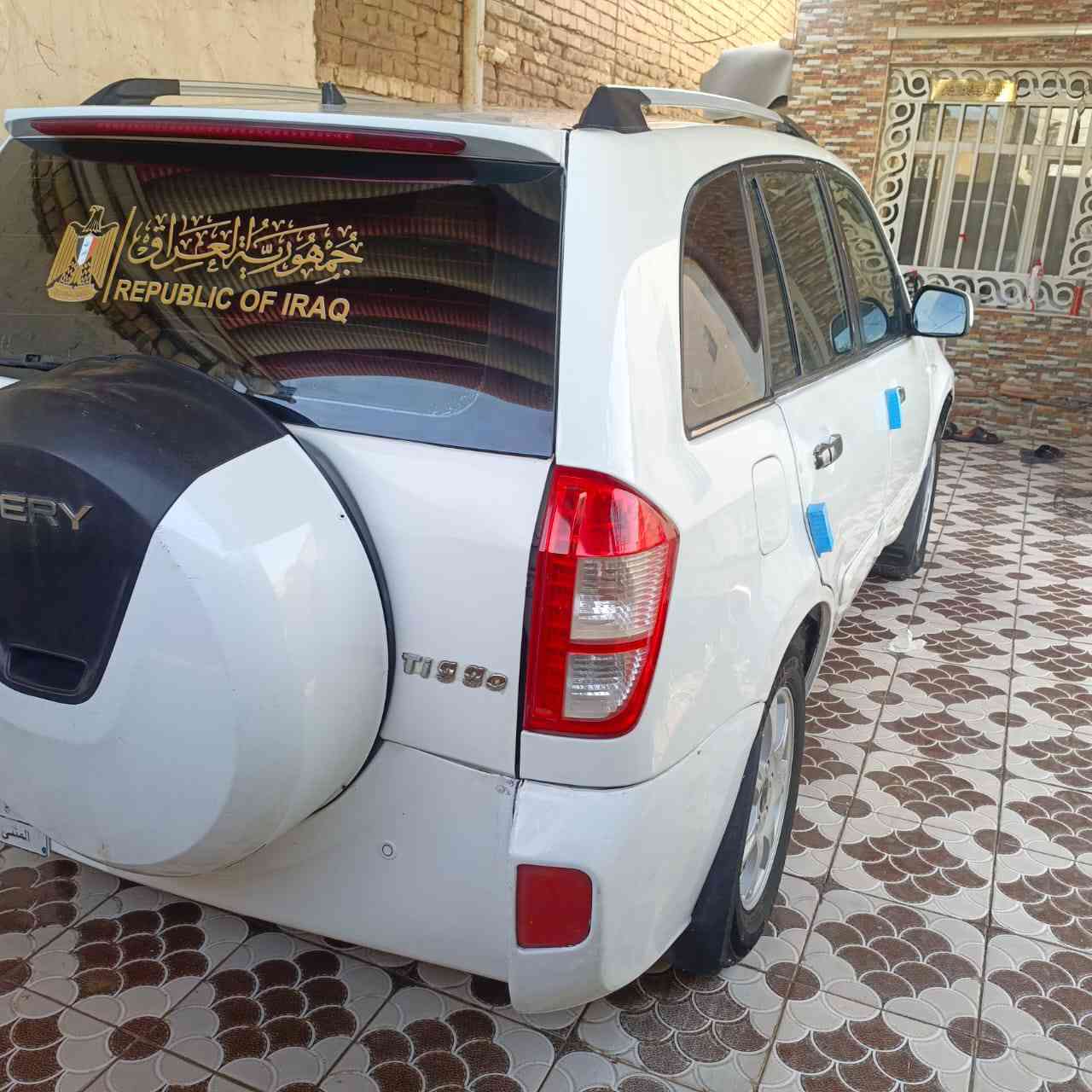 اللهم صل على محمد وال محمد
شيري تيكو ٢٠١٣ لاضربة ولاتبديل ولافتح رقم مثنى  ب كير و مكينة خير من الله تبريد شغال كهربائيات كاملة تخم تاير السيارة جاهزة وخير من الله 
للاستفسار ***********
مكان السيارة الديوانية مركز المدينة
