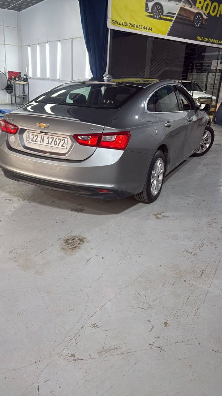 #الرقم : اربيل السيارة باسمي
هزه ورقم الجديد

2023
السيارة بدون ايرباك وجديد بمعنى الكلمة كلش..
اي نقص مابيه ابد كلشي متصرف علية 

#المواصفات : فول ماعده فتحه 

▪️السيارة : شيفرولية ماليبو لون ذهبي

▪️المحرك : 1.5L توربو (اربعة سلندر)

▪️عداد المسافة : 60  ميل حقيقي 

▪️حجم الويل : ويل كب حجم 19

▪️بصمات عدد 1للأبواب مع بصمة جنطة وبصمة تشغيل 

عن بعد
فول حساسات فول رادت

▪️لايتات اصفر والعالي زنون ابيض مع كشافات دعامية LED

▪️سايد بريك دگمة

▪️شاشة الدشبول حجم كبير ( ايباد )

▪️كامرة خلفية دوارة اصل مع الستيرن

▪️كشنات السيارة مخمل اسود 

▪️سبويلر خلفي اصل

▪️حساس خلفي

▪️تحكم فول كهرباء لكرسي السائق

▪️ تشغيل عن بعد

▪️جنطة كهرباء

▪️سستم صوت 

▪️تحكم ستيرن جهتين بلوتوث وحاكية وكروس سرعة وتحكم صوت 

▪️نظام ABS مانع انزلاق

▪️حادث السياره  باب ٢ عكس السايق بدون دخل 

السعر المطلوب :١٣٦ وبيه مجال الشري
العنوان بغداد الدورة ابوطيارة

‪***********
