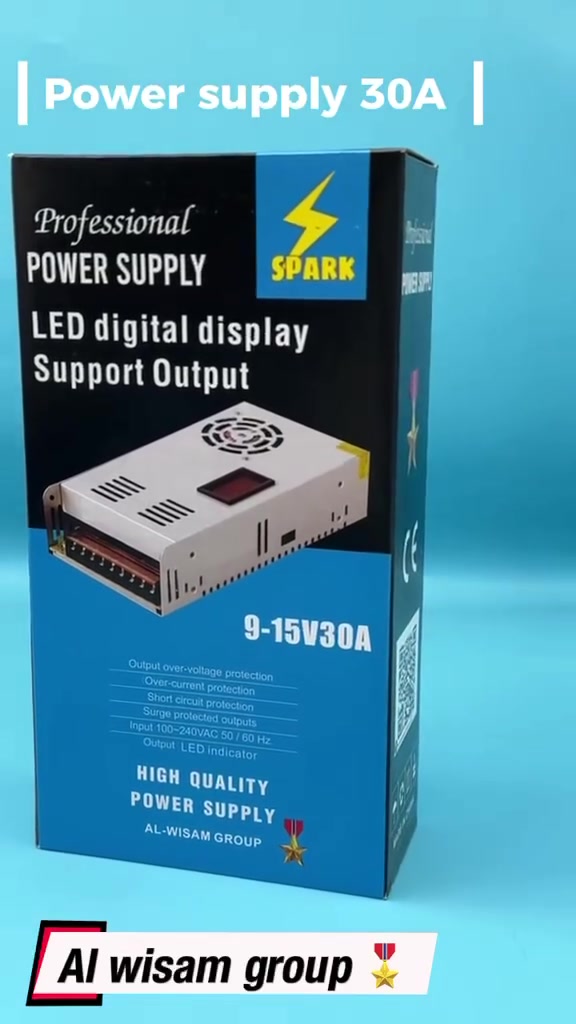 من مجموعة الوسام 🎖
Power supply spark ⚡️ 
مزود بشاشه لرؤية قرائة الفولتيه الفولتيه قابله للتغيير من 9 الى 15v 
لزيارة موقعنا الكائن في شارع الصناعة مقابيل رئاسة الجامعة التكنولوجية 📍
للتواصل و الاستفسار على ارقام الواتس اب 
***********
