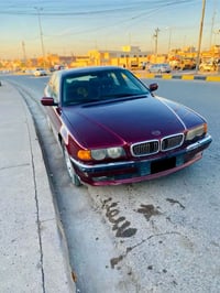 بي ام كاسحه 744 موديل 2000 رقم نينوى جديد  سياره جاهزه  السعر 55 وبيها...