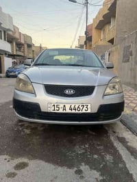 كيا ريو موديل ٢٠٠٩ وارد امريكي بدون ضربه مضبوغه حزام  اثر جراد سياره ح...