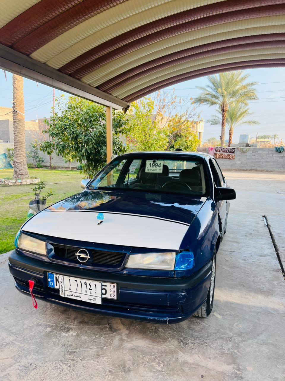 يالله اوبل فكترا للبيع موديل 1994 محرك 1800 المرغوب صبغ عام جماليه فقط كفاله من الخويس سنويه مجدده محرك كير صدر كهربائيات كلها شغاله تخم تاير جديد سياره مال جناي متعوب عليها جاهزه من كلشي مكاني الانبار رمادي #للاستفسار***********
