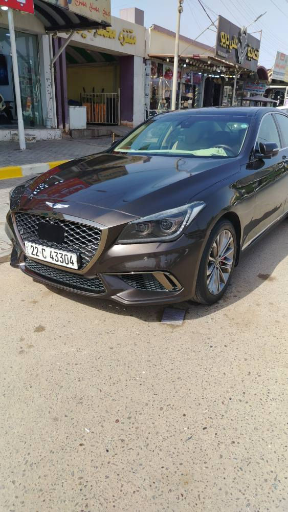للبيع جينيسس 2015-G80 فول فتحه غرفه جلد بيج بجم سبورت ردارات ستيرن هزاز كشن تبريد تتفئه بردات جانبيه وخلفيه  مكينه 3.8  اعلى مواصفات لون بني السياره جديده حيل وارد امريكي داخله بدون ضربه صور من امريكا معه التقرير بالمنشور  وهنا صار بيه قطعتين صبغ وبارد بدون دواخل بدون تبديل بنيد وباب الصدر صبغ فقط عليه ادامه كامله من الدعاميه لدعاميه رقم اربيل الجديد هزه جديده تفاصيل اكثر وتساب عنونه النجف مركز المدينه ***********  163ورقه وبيه مجال للطيبين النجف, العراق
