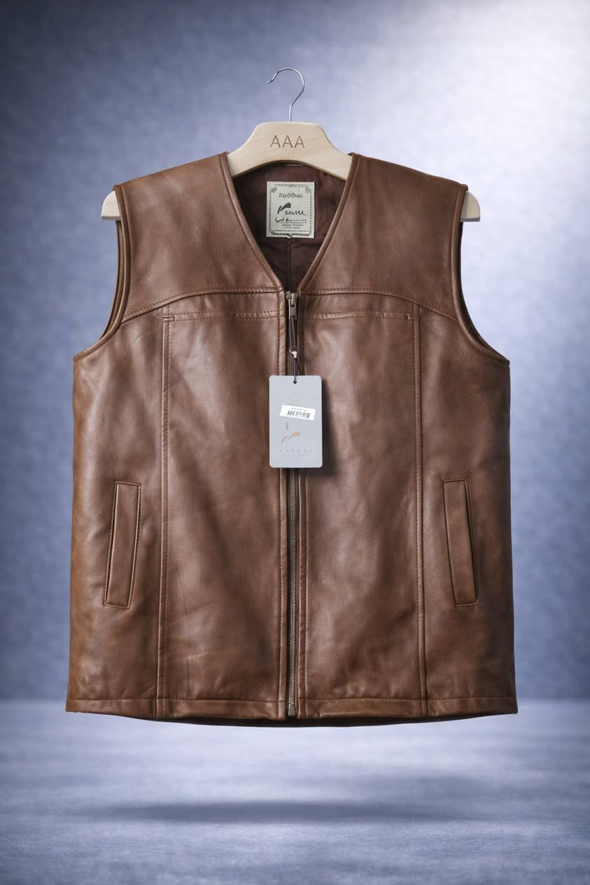 يلك مصنوع من جلد طبيعي ناعم عالي الجودة، يتميّز بمتانته ولمعته الهادئة مع ملمس فاخر. الخياطة دقيقة ومتقنة، والسحاب قوي للاستخدام اليومي. تصميم عملي يعطي أناقة رجالية وهيبة واضحة، مناسب للبس اليومي والمناسبات، ويجمع بين الراحة وطول العمر.
متوفر بألوان 
للحجز ***********
