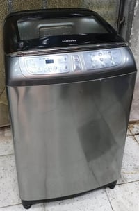 غساله سامسونج تايلندي 18 كيلو  نظام انفرتر اقتصادي نص امبير  تسحب  نظي...