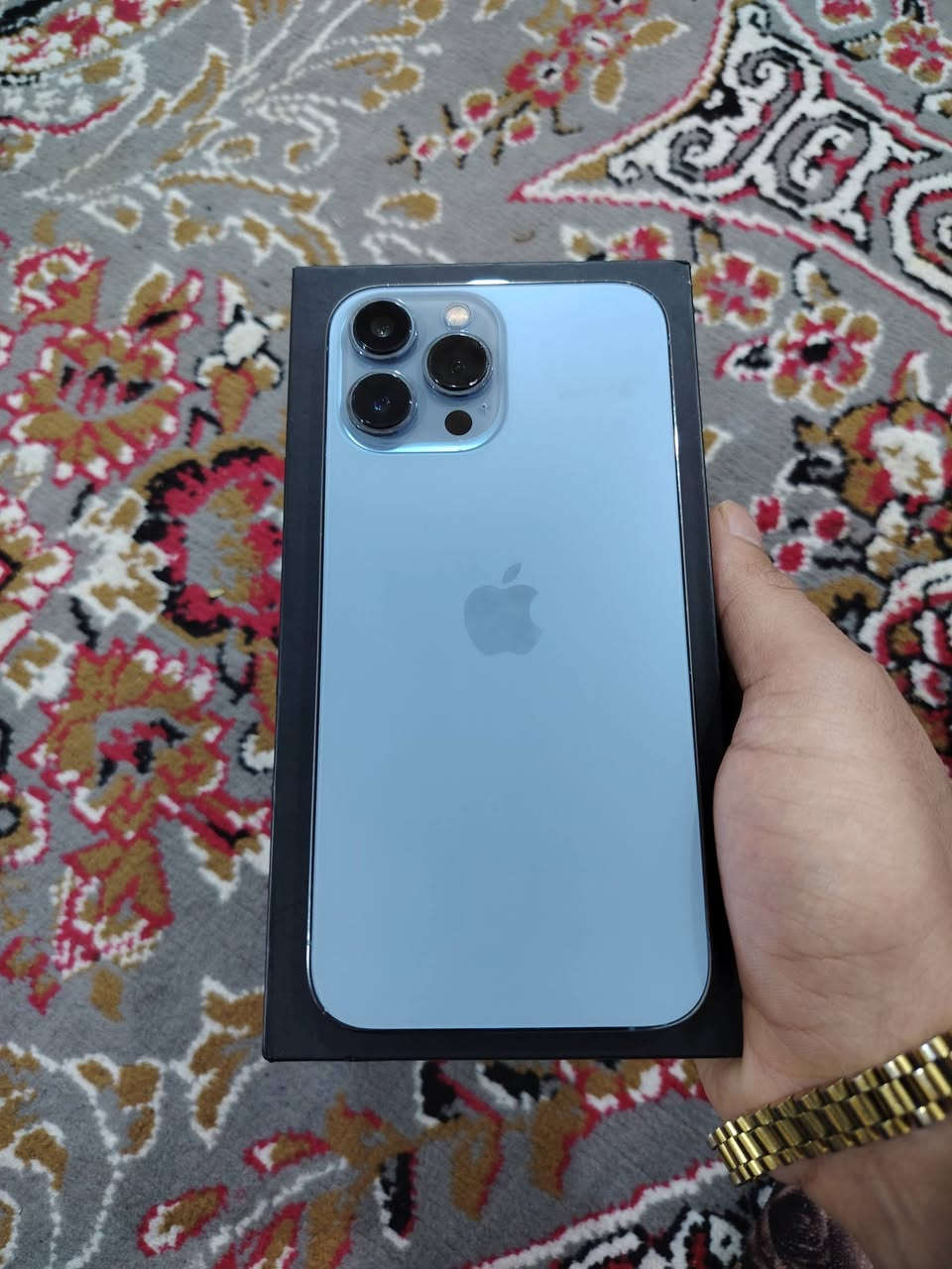 سلام عليكم.
ايفون 13برو ماكس لون بحري أمريكي
مبدل شاشة اصليه ضمان بطارية 87بلادية
نموذج M استخدام قليل وجهاز نضيف كلش ذاكرة 256
السعر 550وبي مجال مكان كربلاء حي العامل


**إذا كنت صاحب هذا الإعلان وتريد حذفه لأي سبب، رجاءا أرسل رسالة إلى الدعم الفني**