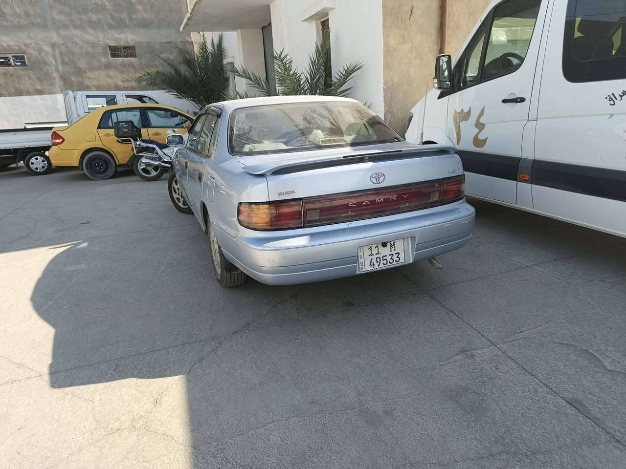 سلام عليكم كامر ٩٤ كامله رقم بغداد انكليزي باسمي تدفئه تبريد مصبوغة عام بسبب جراد السعر ٥٥ وبيها مجال مكاني صلاح الدين بلد ***********
