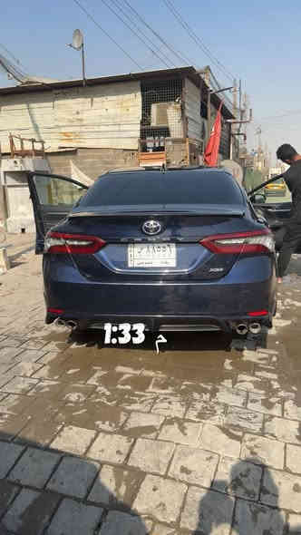 اعــلــى مــواصــفــات بالـكامـري XSE 1/1 بدون ايرباك 
‏Limited Edition
((((((((( لـلــبــيــع فــقــط))))))))) 
اسم السيارة : تويوتا كامري | Toyota Camry
سنة الصنع : 2021 
المسافة المقطوعة : 50km
حجم المحرك : V4 2500
ناقل الحركة اوتو 8 سرعات 
الـــمــواصــفــات : اعلى مواصفات بالكامري
1-السقف والتكم اسود بلاد مذكور بالسنوية
2-ثلاث وضعيات قيادة  : ECO/NORMAL/SPORT
3-السياره جديده 
4-السقف بانوراما كامل
5-تشغيل بصمة
6-تشغيل عن بعد
7-انارة ترحيب
8-دخول السيارة ذكي
9-شاشة عدادات كبيرة يتغير اللون مع وضع القيادة
10-جنطة الخلفية فتح بصمة
11-مقاعد تدفئة وتبريد
12-مقاعد تحكم كهرباء كامل
13-تبريد امامي منفصل السائق والراكب
14-تبريد خلفي قطعتين
15-داتا شو تحكم تشغلها او تطفيها
16-كامرات محيطية 360 5 كامرات امامية وخلفية وجانبية
17-شحن لاسلكي
18-حساسات اماميه وخلفية
19-اوتو بريك
20-سايد بريك بصمة
21-اوتو هولد
22-تحكم ستيرن جهتين كامل
23-نقط عمياء
24-رادار امامي
25-رادار خلفي
26-رادار جانبي
27-مرايا ذكية تعتيم ذاتي
28-اضاءة داخلية كامل LED ابيض
29-لايتات زينون بلادي
30-بلاجكتورات زينون بلادي
31-ليد داخلي مخفي ابواب ودشبول بلاد مع نيكل
32-منافذ شحن و AUX/USB
33-شاشة كبيرة JBL / ابل كار بلي / اندرويد اوتو /وخرائط 
‏MAP
34-خاصية الحفظ من الراديو
35-سستم صوت كامل وسماعات ماركة JBL 
36-دمام خلفي كبير JBL بلادي
37-شفتات ستيرن سبورت
تخم تايرات جديد اصلي صارله 15 يوم 

السيارة حلوة وبالحقيقة بعد احلى وكلها وضع شركة لايتات وحجر بيئة كله شركة وبلادي 
————————————————————————-
نوع الضرر جداً بسيط : 4 جاملغات بدون تبدلين او ايرباك

حادثها كلش خفيف بدون دواخل بدون ايرباك 
الــســعــر : 190 وبيها مجال 
***********
