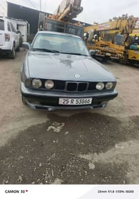 BMW  للبيع 525فل اصل  خيط بخار كير عادي رقم انكليزي كابون بانزين شرط ا...