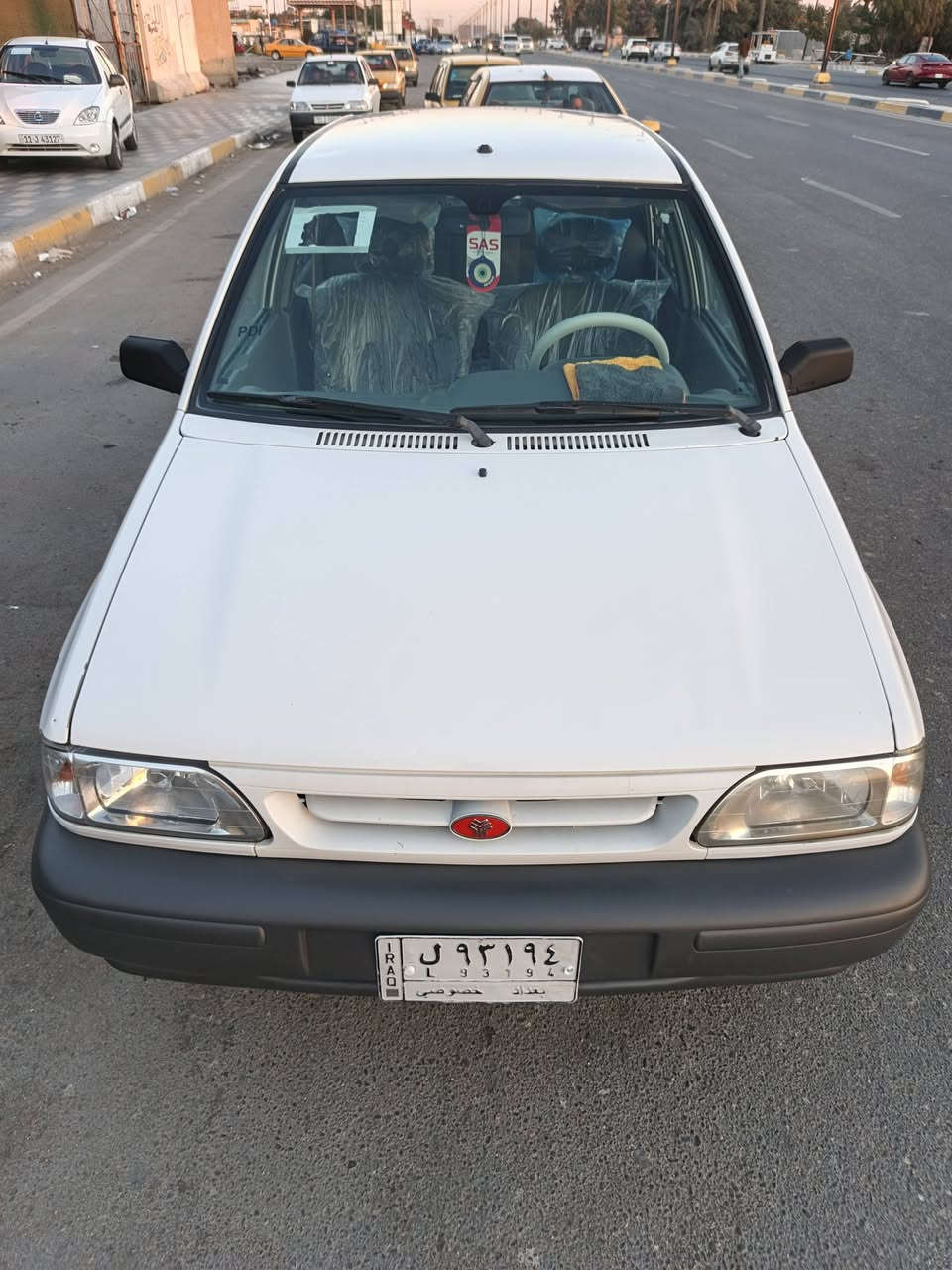 سلام عليكم سايبه للبيع موديل 21  مكينه كير صدر جديد تخم تاير جديد مكفوله من صبغ ضربه سياره بلاديه خير من الله 
سعر 58 اتصل علا رقم *********** مكاني جسر ديالى
